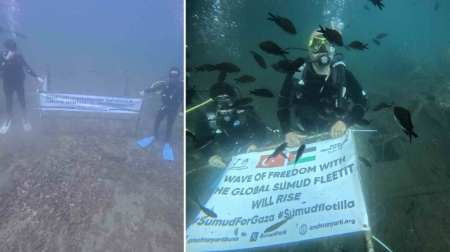 denizin dibinde filistin bayragi actilar VfK5psPs