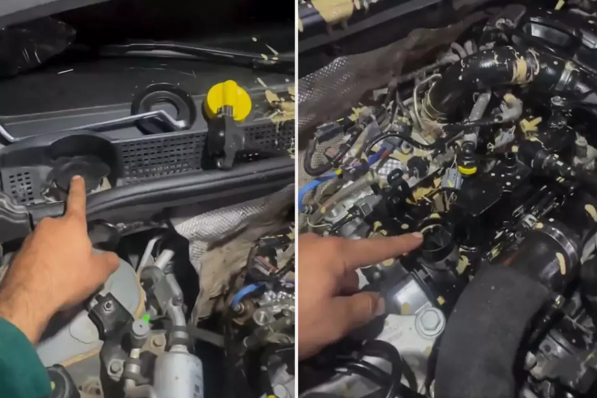 cam suyunu aracin motoruna koyunca olanlar oldu SwxYHmA8