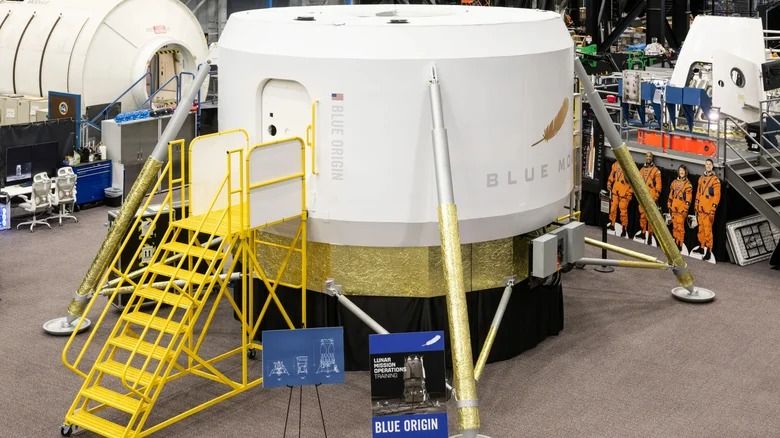 NASA, Blue Origin ile Astronot Eğitimlerine Ay İniş Aracı Prototipiyle Başlıyor